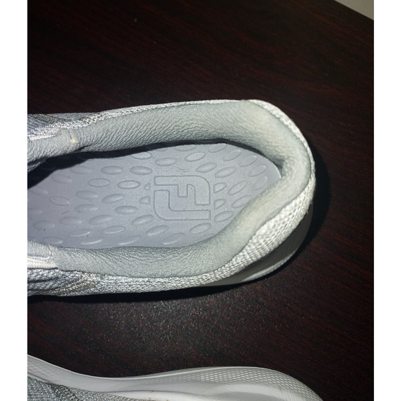 FootJoy Flex Women's Golf Shoes 8.5M Coastal Spikeless Mesh Lightweight Gray - Picture 7 of 12